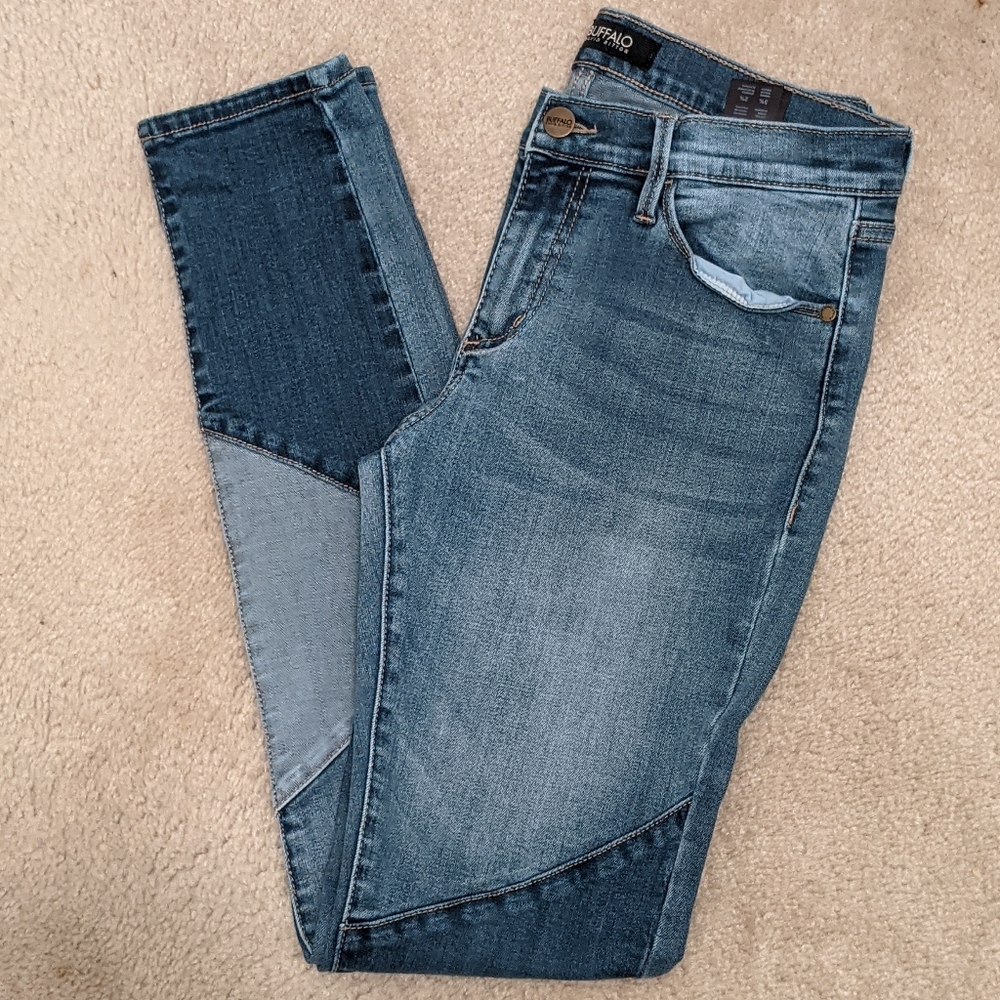 Like New Buffalo Patchwork Jeans - image 2